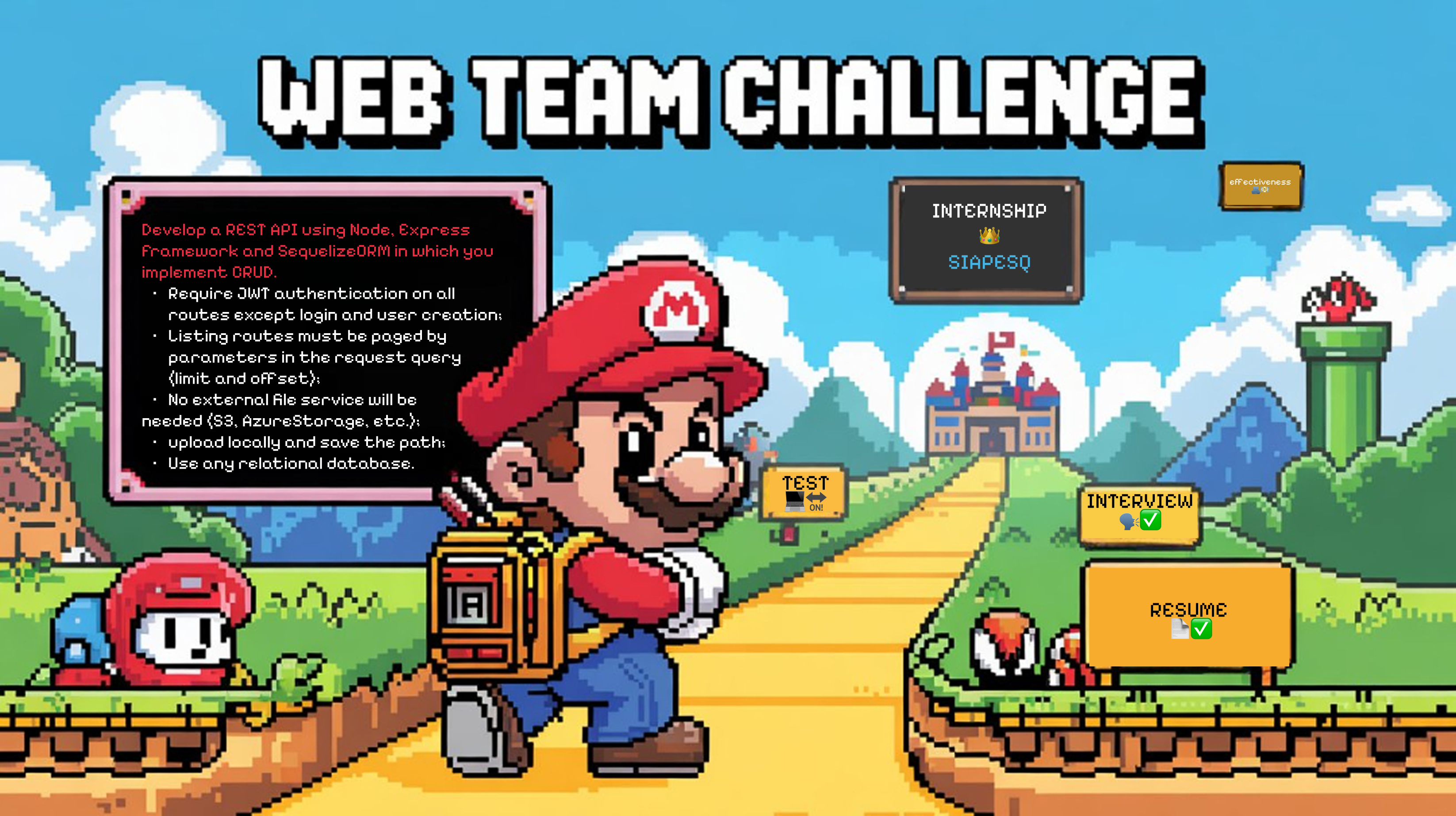 Desafio Back-End - Mario Maker API